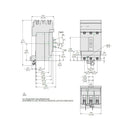 HGA36030 - Square D PowerPacT H 30A 3 Pole 600/690VAC 35kAIC I-Line Plug-In Molded Case Circuit Breaker, Thermal Magnetic Trip, UL/CSA/CE/NEMA/IEC/NOM Certified - Essential Electric Supply