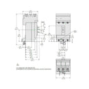 HGA36080 - Square D 80A 600V 3-Pole I-Line Molded Case Circuit Breaker Thermal Magnetic - Essential Electric Supply