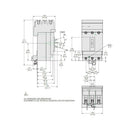 HGA36100 - Square D PowerPacT HGA 100A 3P 600V Molded Case Circuit Breaker, I-Line Mount, 18kA Interrupt, Thermal Magnetic Trip, UL 489 Listed - Essential Electric Supply