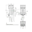 HJA36020 - Schneider Electric (Square D) 3-Pole 20 A 600 V AC I-Line Circuit Breaker, PowerPact HJA - Essential Electric Supply