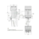HJA36045 - Schneider Electric (Square D) 3-Pole 45 A 600 V AC I-Line Circuit Breaker, PowerPact HJA - Essential Electric Supply