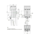 HJA36060 - Schneider Electric (Square D) 3-Pole 60 A 600 V AC I-Line Circuit Breaker, PowerPact HJA - Essential Electric Supply