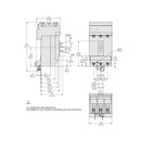 HJA36080 - Schneider Electric (Square D) 3-Pole 80 A 600 V AC I-Line Circuit Breaker, PowerPact HJA - Essential Electric Supply