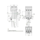 HJA36090 - Schneider Electric (Square D) 3-Pole 90 A 600 V AC I-Line Circuit Breaker, PowerPact HJA - Essential Electric Supply