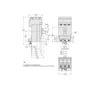 HLA36150 - Square D 150A 600VAC 3-Pole Powerpact H I-Line Thermal Magnetic Circuit Breaker - Essential Electric Supply