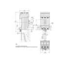 HLA36125 - Square D 125 Amp 600V 3 Pole Thermal Magnetic Circuit Breaker I-Line Frame HLA - Essential Electric Supply