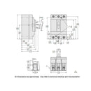 HLL36015 - Square D 15 Amp 600VAC 3 Pole H Frame Circuit Breaker Thermal Magnetic - Essential Electric Supply