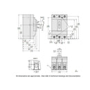 HLL36030 - Square D 3 Pole 30A 600V Molded Case Circuit Breaker, HLL Frame, Thermal Magnetic, Feed-Thru, 100kAIC@480V - Essential Electric Supply