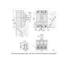 HLL36090 - Square D 90 Amp 600V 3 Pole HLL Frame Molded Case Circuit Breaker, Thermal Magnetic Trip, Unit Mount, UL 489, CSA, CE, IEC - Essential Electric Supply