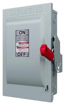 HNF263 - Siemens 100 Amp 600 Volt 2-Pole Heavy Duty Non-Fusible Safety Switch NEMA 1 Indoor - Essential Electric Supply