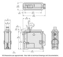 HOM120 - Square D 20 Amp 1 Pole 120/240 VAC Homeline Miniature Circuit Breaker Plug-In 10kA Interrupt - Essential Electric Supply