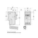 HOM230EPD - Square D Homeline 30A 2-Pole 120/240V Plug-In Ground Fault Circuit Breaker, 10kA Interrupt, Class B, UL/CSA - Essential Electric Supply
