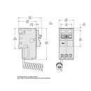 HOM230EPD - Square D Homeline 30A 2-Pole 120/240V Plug-In Ground Fault Circuit Breaker, 10kA Interrupt, Class B, UL/CSA - Essential Electric Supply