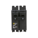 HOM235 - Square D 35 Amp 2 Pole 120/240 VAC Mini Plug-In Circuit Breaker 10 kA Interrupt Rating - Essential Electric Supply