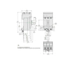HRA36100U31X - Square D PowerPact H 100A 3 Pole 600V I-Line Circuit Breaker Micrologic 3.2 100kA - Essential Electric Supply