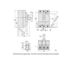 HRL36150U31X - Square D PowerPact H-Frame 150A 600V 3-Pole Molded Case Circuit Breaker - Essential Electric Supply