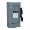 HU362EI Square D Co Heavy-Duty Safety Switch 60A 3-Pole Non-Fusible 600 VAC/DC NEMA 1 - Essential Electric Supply