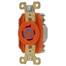 IG2420 - Hubbell 20A 3-Phase 250V L15-20R Isolated Ground Twist-Lock Receptacle, Screw Mount - Essential Electric Supply