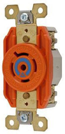 IG2510 Hubbell Twist-LockÂ® Industrial Flush Receptacle 20A 3-Phase NEMA L21-20R - Essential Electric Supply
