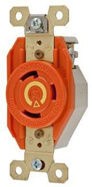 IG2610 Hubbell Twist-LockÂ® Isolated Ground Industrial Flush Receptacle 30A 125V 2-Pole 3-Wire - Essential Electric Supply