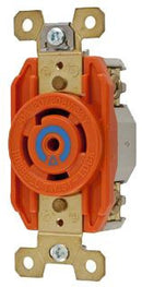 IG2810 Hubbell Twist-LockÂ® Isolated Ground Receptacle 30A 3-Phase Wye 120/208V 4-Pole 5-Wire NEMA L21-30R - Essential Electric Supply