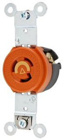IG4710 Hubbell Twist-Lock Receptacle Industrial 15A/125V 2-Pole 3-Wire NEMA L5-15R - Essential Electric Supply