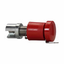 DEV11S769 - Eaton Crouse-Hinds FlexStation Maintained Red Mushroom Head Pushbutton Operator 600 Vac Single Pole - Essential Electric Supply