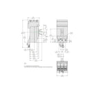 JGA36150 - Square D PowerPact J-Frame 150A 3P 600VAC 18kA I-Line Plug-On Thermal Magnetic Molded Case Circuit Breaker, UL Listed - Essential Electric Supply