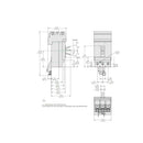 JGA36250U33X - Square D 250A 600V 3-Pole Molded Case Circuit Breaker Powerpact JGA Frame I-Line Plug-In - Essential Electric Supply