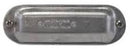 K125150A Appleton Form 35 Conduit Body Cover Electrical Supply, Zinc Electroplated, 1-1/4" to 1-1/2" Hub Sizes - Essential Electric Supply