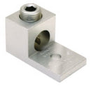KA31U Burndy Universal Terminal Connector Aluminum 1-Hole Set Screw Dual-Rated Tin-Plated - Essential Electric Supply