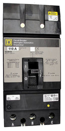 KA36110 - Square D 110A 600V 3-Pole I-Line Circuit Breaker Thermal Magnetic - Essential Electric Supply