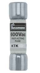 KTK-1/8 Bussmann KTK Series Low Voltage Fuse
 600V  1A Fuse - Essential Electric Supply