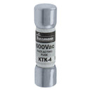 KTK-4 - Eaton Bussmann 4A 600V Fast-Acting Fuse, Ferrule End, 100kA Interrupt Rating - Essential Electric Supply
