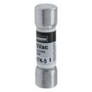 KTK-5 - Eaton Bussmann 5 Amp 600 Volt Fast Acting Midget Fuse, 1 Pole, 100kA Interrupt Rating - Essential Electric Supply