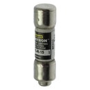 KTK-R-15 - Eaton Bussmann 15A 600V Class CC Fast-Acting Rejection Fuse, Limitron Series, 200kAIC, Non-Indicating, Ferrule End, Melamine Tube, UL/CSA/CE/RoHS - Essential Electric Supply
