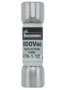 KTK1-1/2 Cooper Bussmann, Bussmann, Eaton  High Voltage Fuse - Essential Electric Supply