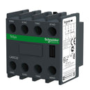 LADC22 - Square D Auxiliary Contact Block 2NO 2NC 10A 690V AC Front Mounting - Essential Electric Supply