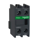 LADN11 - Telemecanique TeSys Deca Auxiliary Contact Block 1NO 1NC 690VAC Front Mount Screw Terminals - Essential Electric Supply