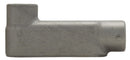 LB108 Crouse-Hinds Condulet Form 8 Conduit Outlet Body LB Shape, 4-Inch, Feraloy Iron Alloy, Aluminum Acrylic Finish - Essential Electric Supply