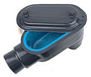 LB27G Ocal Conduit Body PVC Coated Type LB Form 7 3/4-Inch Durable Iron Construction - Essential Electric Supply