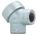 LBY55SA Crouse-Hinds Condulet LBY Elbow Fitting Copper-Free Aluminum 90Â° for 1-1/2" Rigid/IMC Conduit - Essential Electric Supply