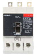 LGB3B020B - Siemens 20A 3-Pole 480V/600V LGB Frame Molded Case Circuit Breaker, Thermal Magnetic Trip, Bolt-On, 65kA Interrupt, UL Listed - Essential Electric Supply