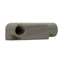 LL448 - Crouse-Hinds 1-1/4" LL Form 8 Conduit Outlet Body, Feraloy Iron Alloy, Hot Dip Galvanized - Essential Electric Supply