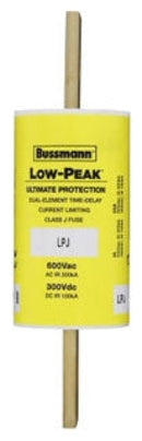Bussmann LPJ-125SP Low Voltage Low-Peak 600V 125A Fuse - Essential Electric Supply