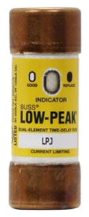 Cooper Bussmann LPJ-15SPI Low Voltage Low-Peak 600V 15A Fuse - Essential Electric Supply