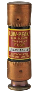 LPN-RK-1-1/4SP Bussmann Low-Peak Low Voltage Fuse
 250V  1A Fuse - Essential Electric Supply