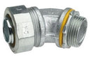 LTB10045 Crouse-Hinds Eaton Liquidtight Connector 45Â° Malleable Iron for 1" FMC - Essential Electric Supply