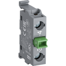 MCB-10BG - ABB Motor Control Contact Block 6A 230VAC 1NO Rear Mount Silver Gold Plated - Essential Electric Supply