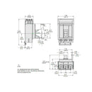 MGA36350 - Square D 350A 600VAC 3-Pole Molded Case Circuit Breaker I-Line Frame - Essential Electric Supply